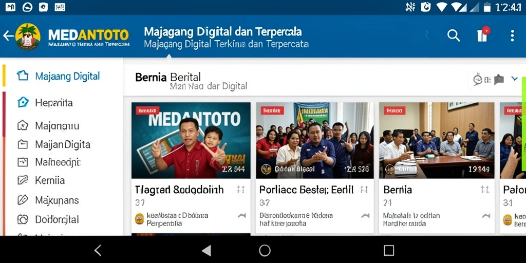 Antarmuka aplikasi MEDANTOTO yang menarik dan fungsional.