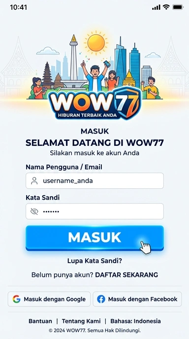 Panduan Login Akun wow77 untuk Pengguna Android